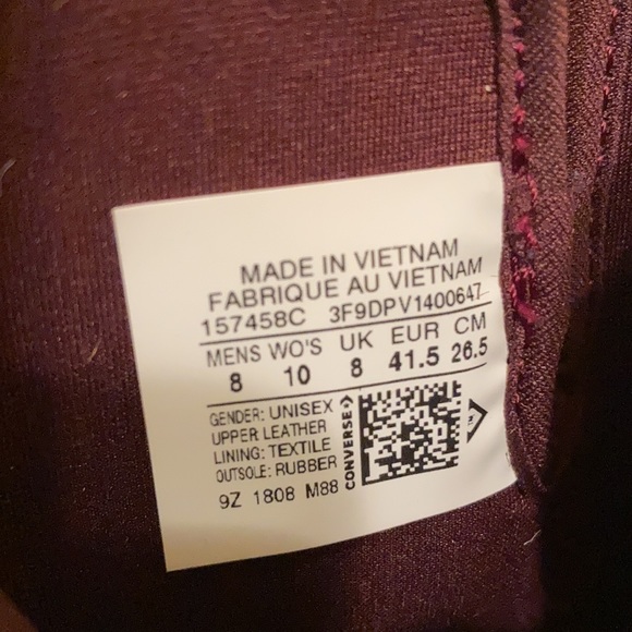 Rare Chuck Taylor 2 Waterproof Leather BRAND NEW - Picture 7 of 7